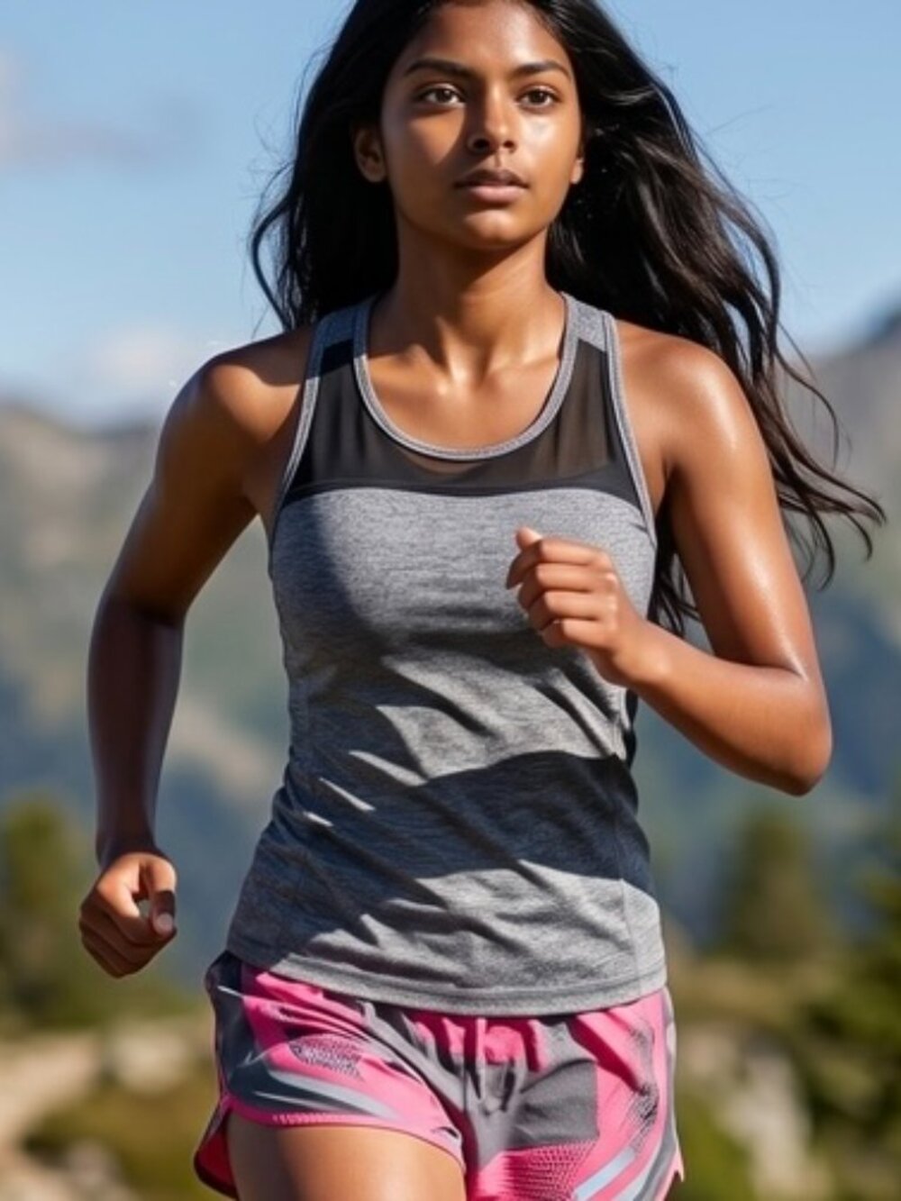 NEW Champion C9 Athletic Tank Top Women’s MEDIUM Fitted Gray NWT